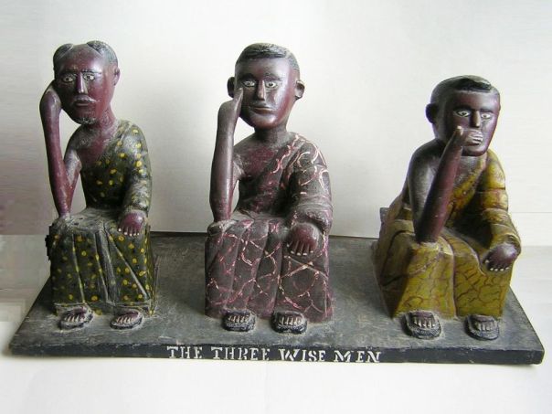三位智者雕像 -（5128）